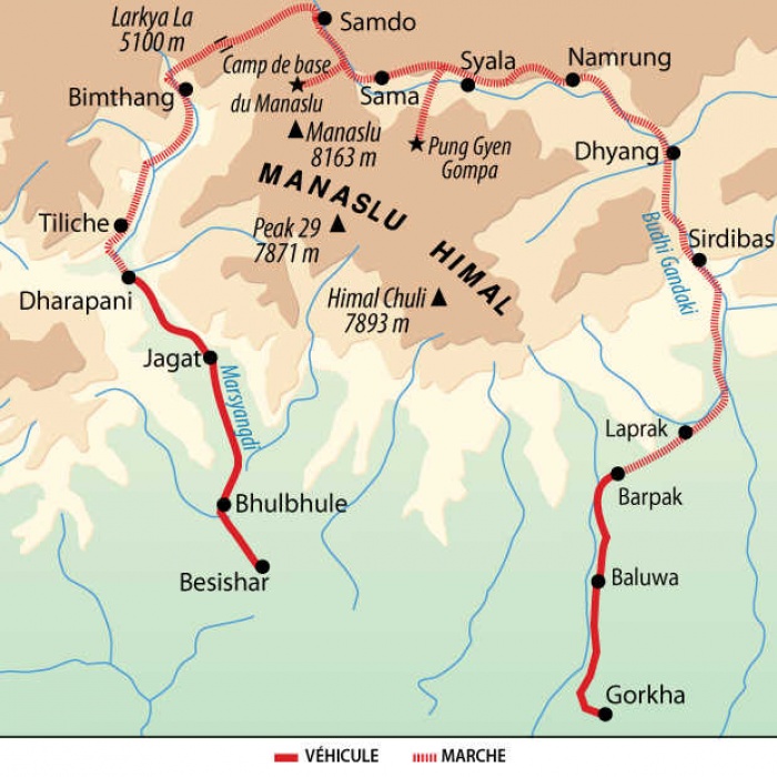 Le tour du Manaslu