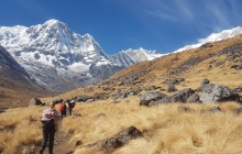 Deurali - Camp de base du Machapucharé - Sanctuaire des Annapurnas - camp de base Annapurna Sud (4130 m)
