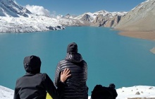 Ascension vers le Lac de Tilicho