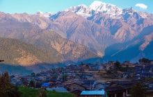 Route: Kathmandu - Gorkha - Barpak (1000m)