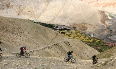 Le Mustang à VTT